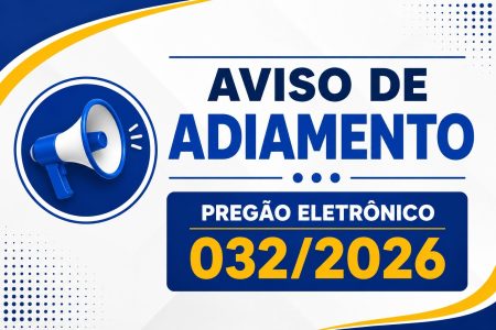 Aviso de Adiamento de Licitação
